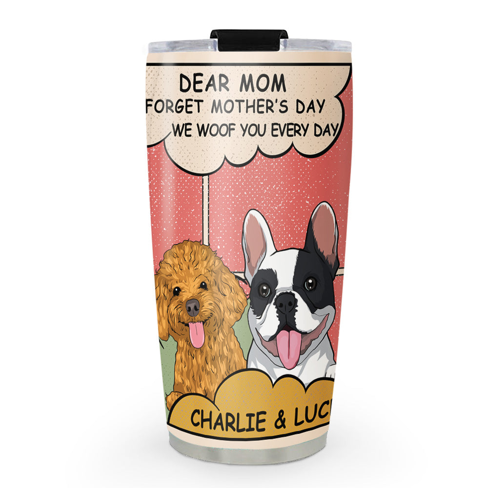Woof You - Premium Personalized Custom 20oz Stainless Steel Tumbler with Thousands of Cool Designs