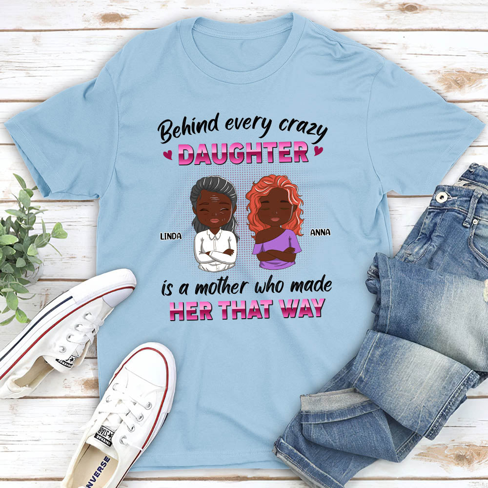 Unique Personalized Custom Unisex T-shirt - Made Her That Way