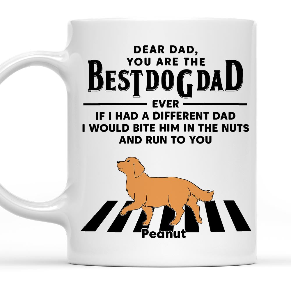Personalized Custom Coffee Mug - Dogs Run To You (Up To 4 Dogs) for Pet Lovers