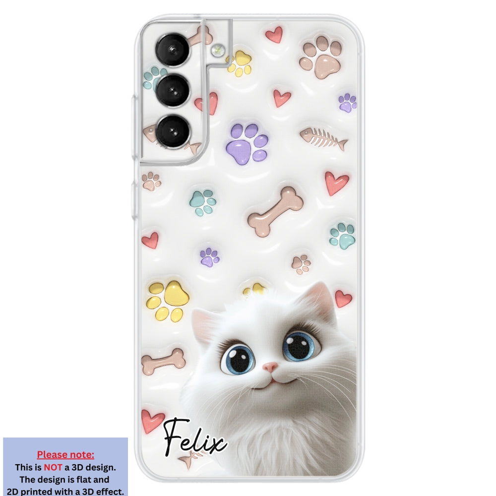 Adorable Baby Pet - Customizable 3D Inflated Effect Personalized Phone Case