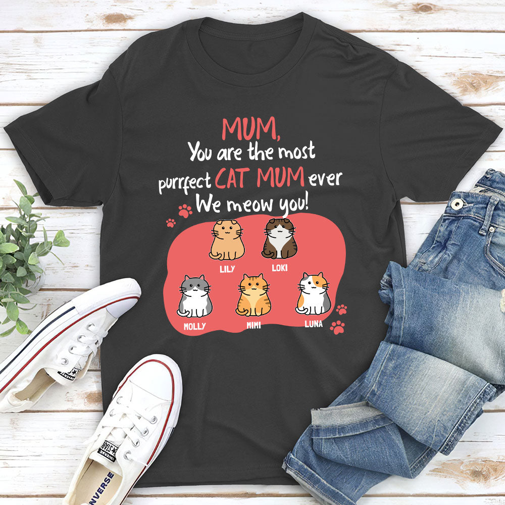 We Meow You - Personalized Custom Unisex 5.3 oz T-shirt for Pet Lovers