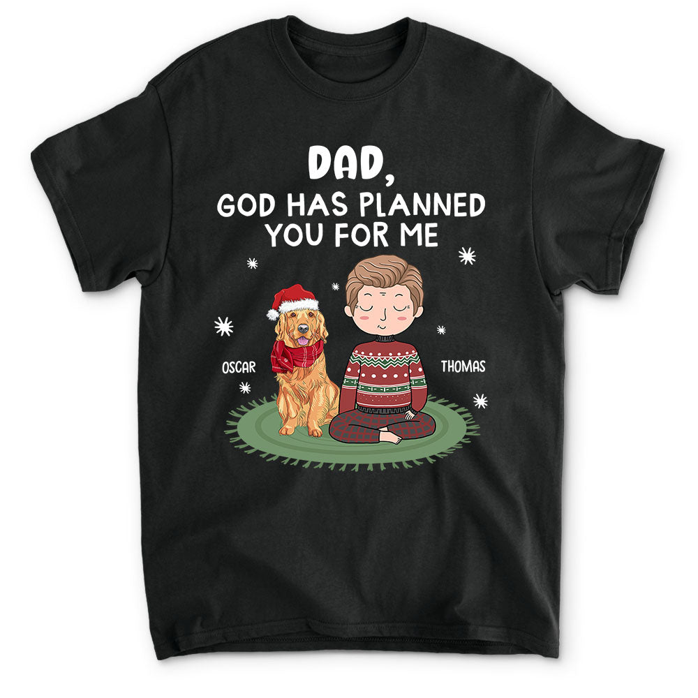 God Planned- Personalized Custom Unisex 5.3 oz T-shirt for Pet Lovers