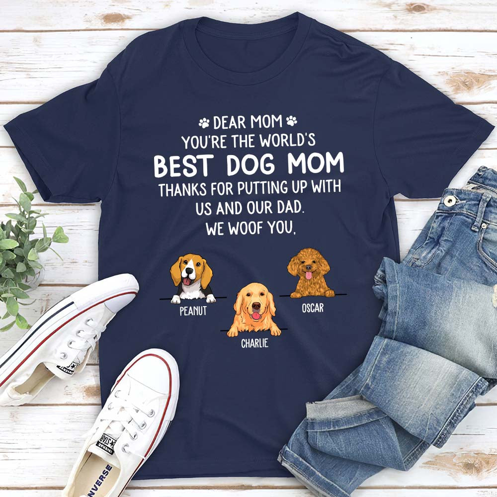 Me And My Mom - Personalized Custom Unisex T-shirt for Pet Lovers