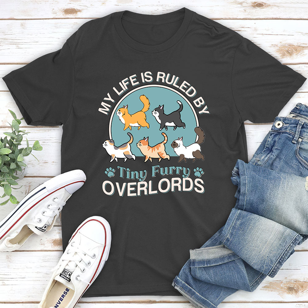 My Life Is Ruled 2 - Personalized Custom Unisex T-shirt for Pet Lovers