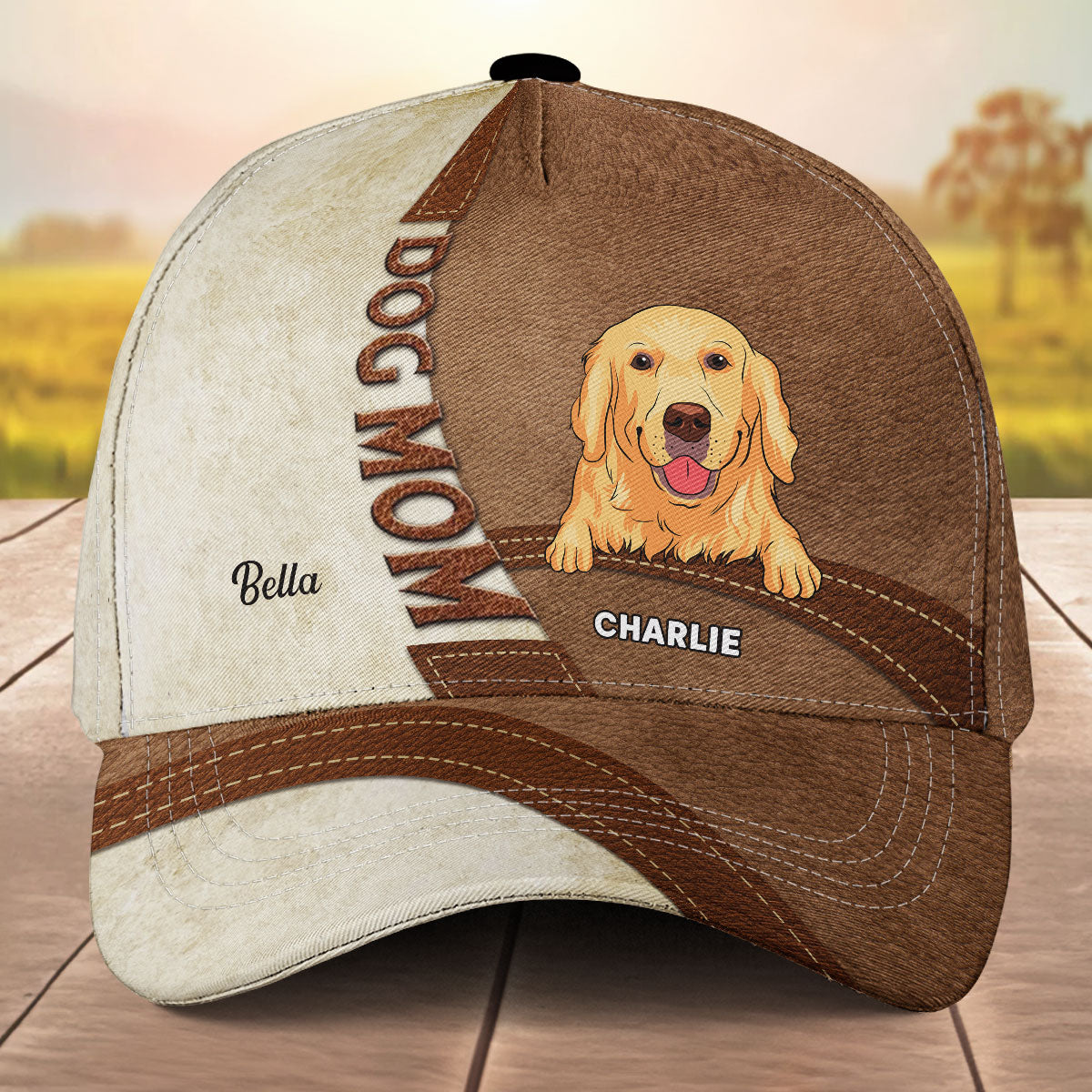 Life Is Better With Dogs - Personalized Custom Dog Lover Cap for Men and Women