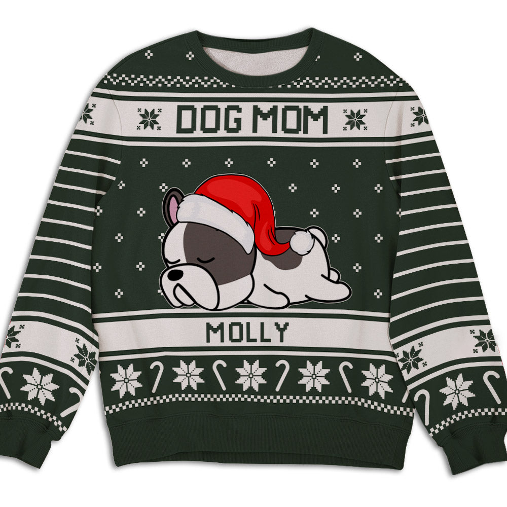 Festive Christmas Personalized Custom All-Over-Print Dog and Cat Sweatshirt for Unisex