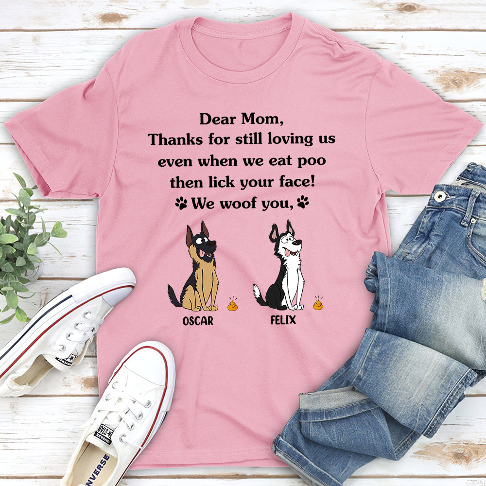 Still Loving Me - Personalized Custom Unisex 5.3 oz T-shirt for Pet Lovers