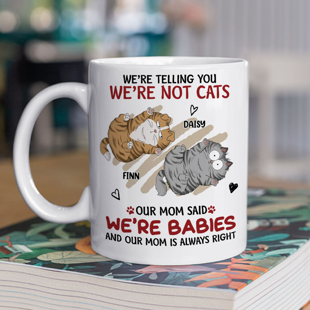 Im A Baby - Personalized Custom Ceramic Coffee Mug for Mom (11oz & 15oz Sizes)