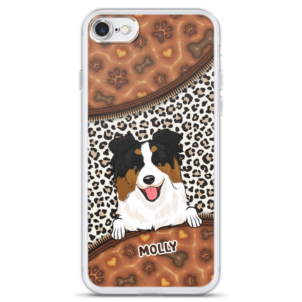 Our Dogs - Customizable 3D Inflated Effect Personalized Phone Case for Smartphones
