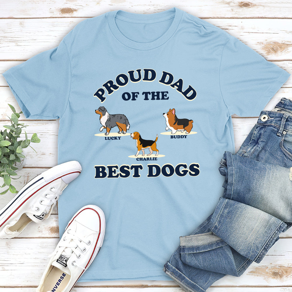 The Ultimate Personalized Custom Unisex Dog Lover T - shirt - Ideal Gift for Pet Enthusiasts