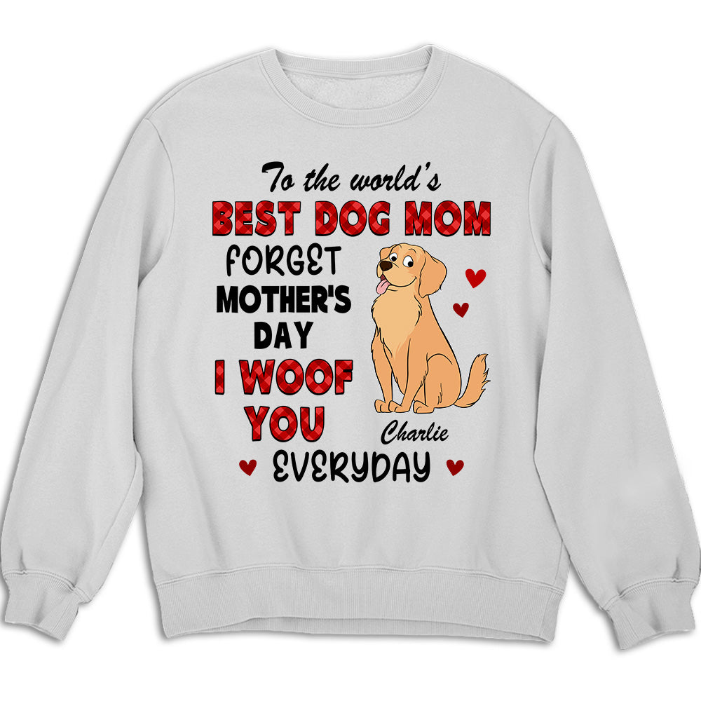 Forget That Day - Personalized Custom Unisex 8.0 oz Sweatshirt for Pet Lovers