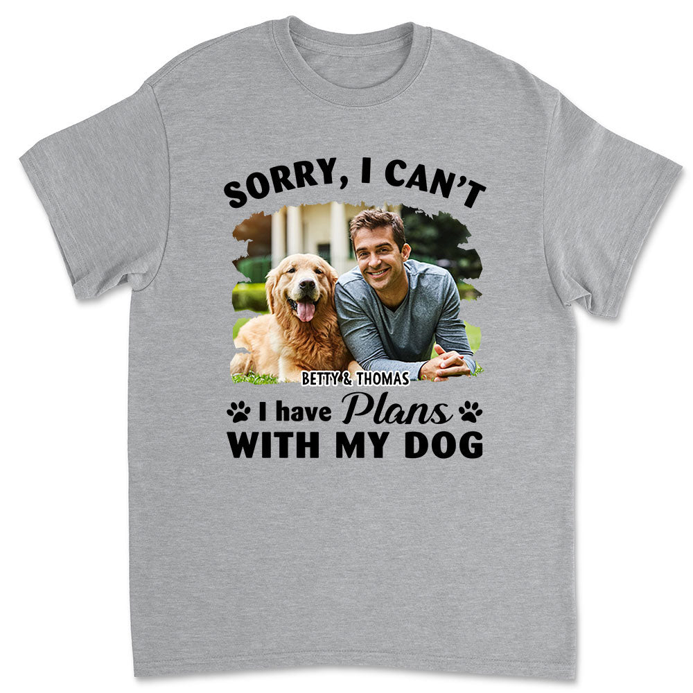 Another Plan Photo - Personalized Custom Unisex 5.3 oz T-shirt for Pet Lovers