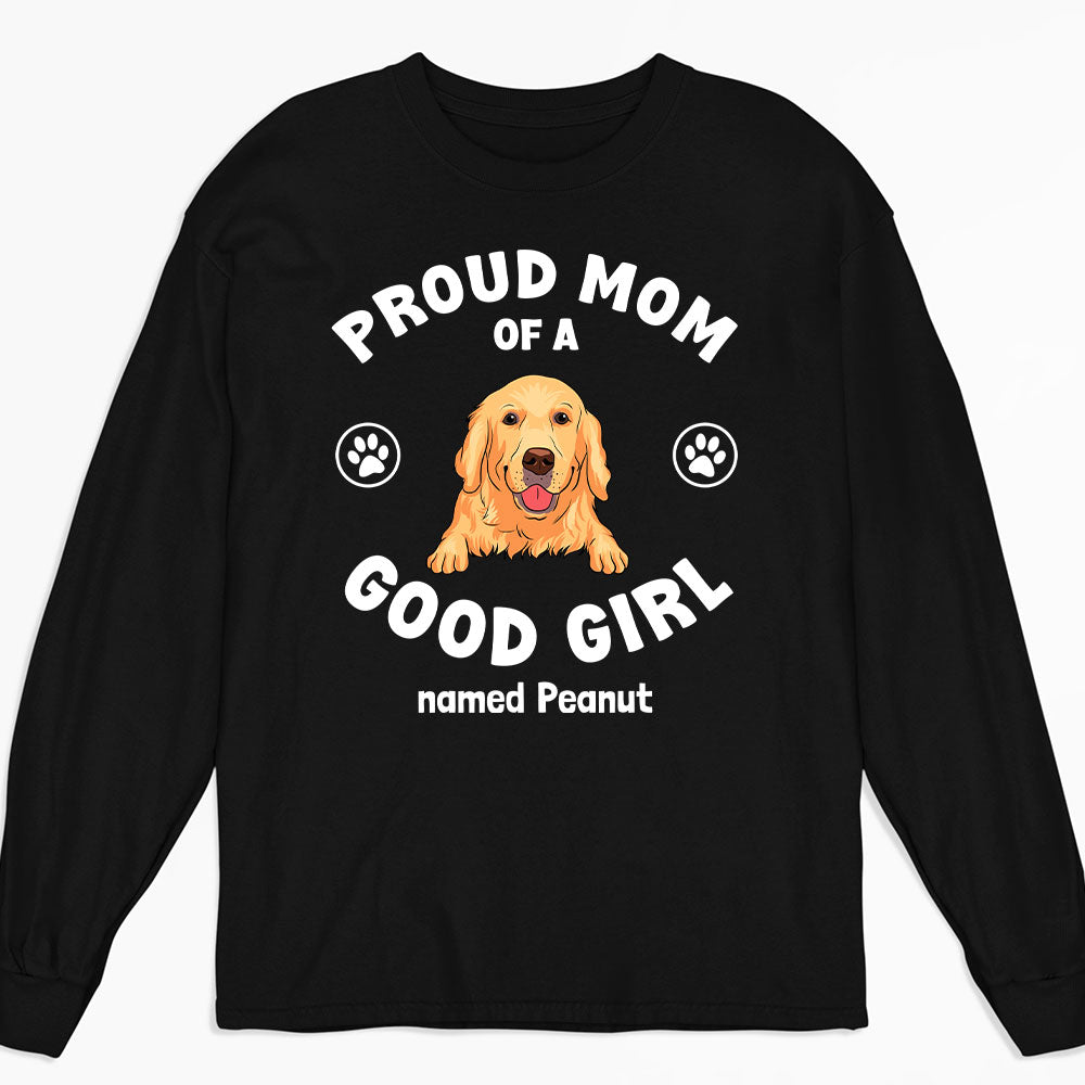 Proud Parent - Personalized Custom Long Sleeve T-shirt for Pet Lovers