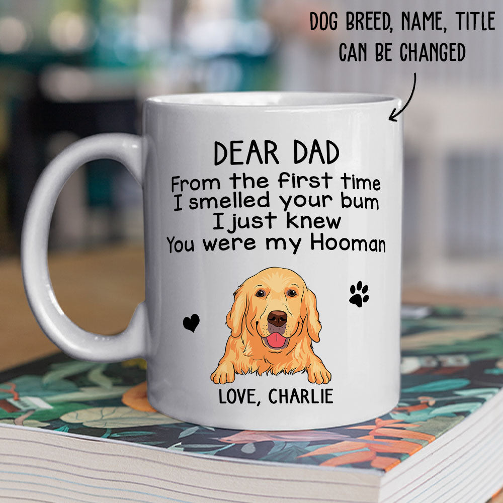 You Are My Hooman - Personalized Custom Coffee Mug for Pet Lovers (11oz & 15oz)