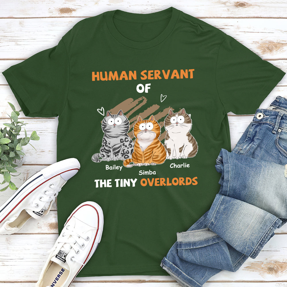 Exclusive Personalized Custom Unisex T-shirt - Human Servant Of Overlords