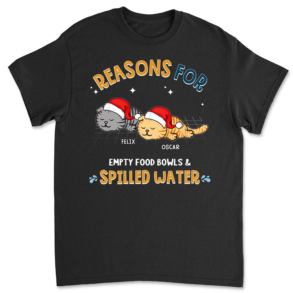 The Reasons For - Personalized Custom Unisex 5.3 oz T-shirt for Pet Lovers