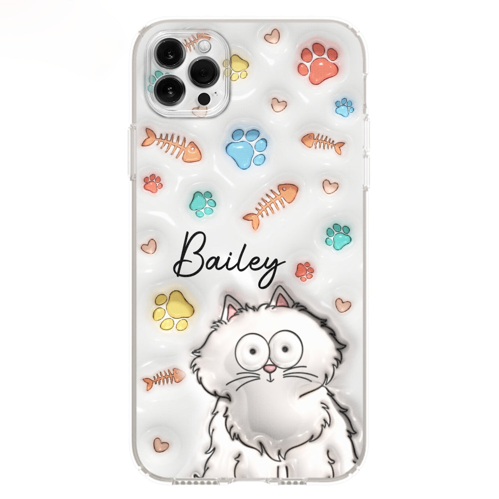 My Lovely Fur Babies - Personalized Custom 3D Inflated Effect Smartphone Case for Fashionable Protection