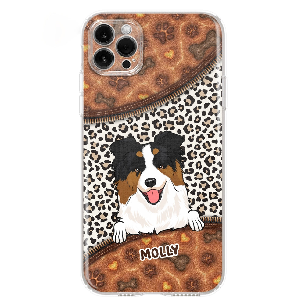 Our Dogs - Customizable 3D Inflated Effect Personalized Phone Case for Smartphones