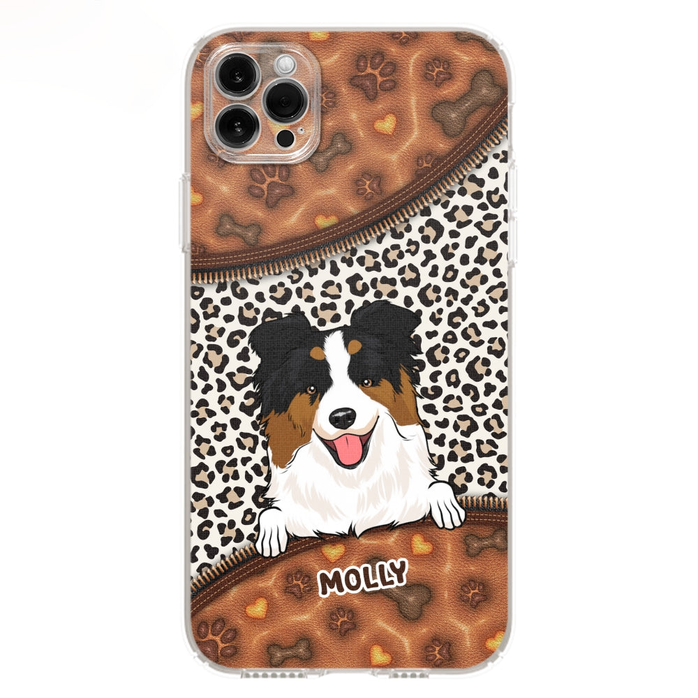 Our Dogs - Customizable 3D Inflated Effect Personalized Phone Case for Smartphones