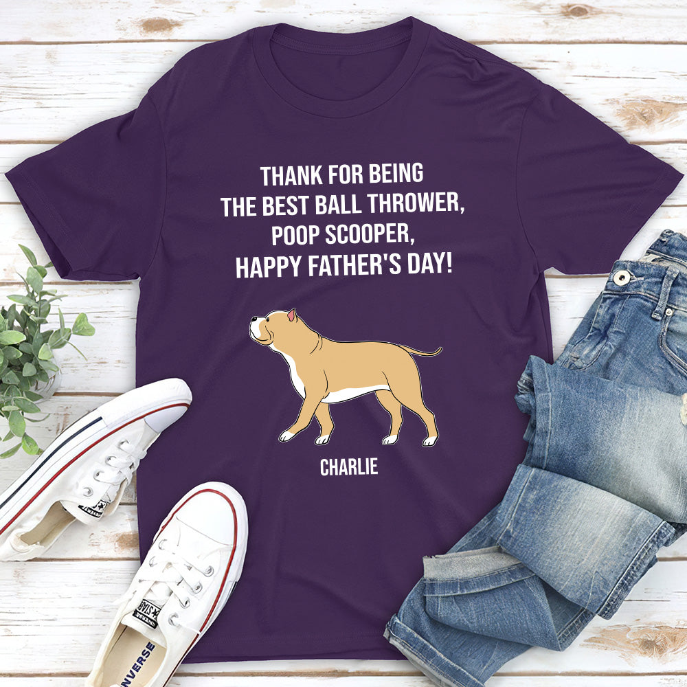 The Ultimate Personalized Custom Unisex Ball Thrower T-shirt - Perfect Gift for Pet Lovers