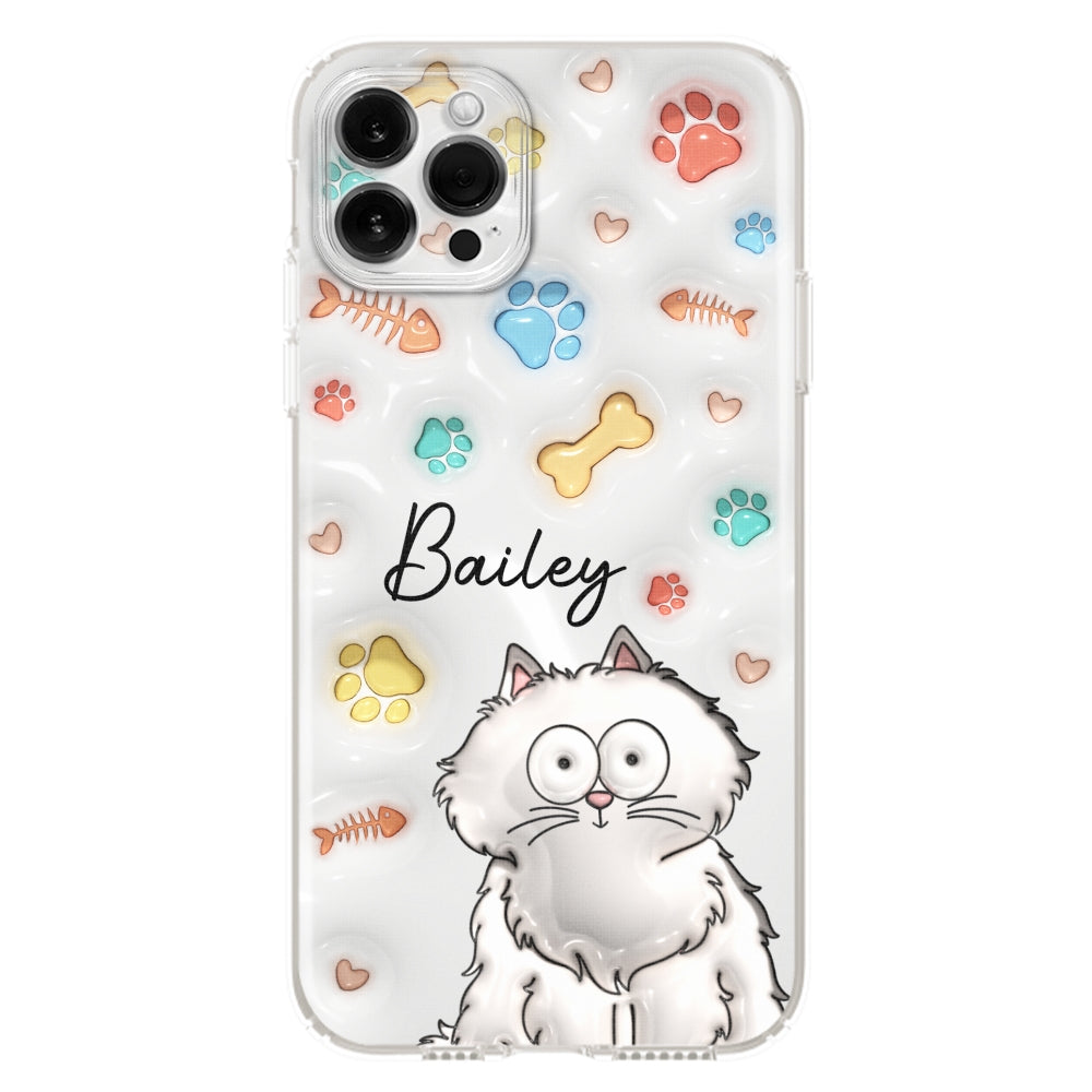 My Lovely Fur Babies Ver Pet - Personalized Custom 3D Inflated Effect Phone Case for All Smartphones