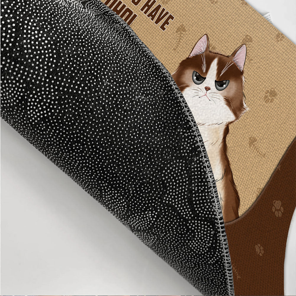 Unique Personalized Custom 'Go Away Unless' Doormat for Pet Lovers