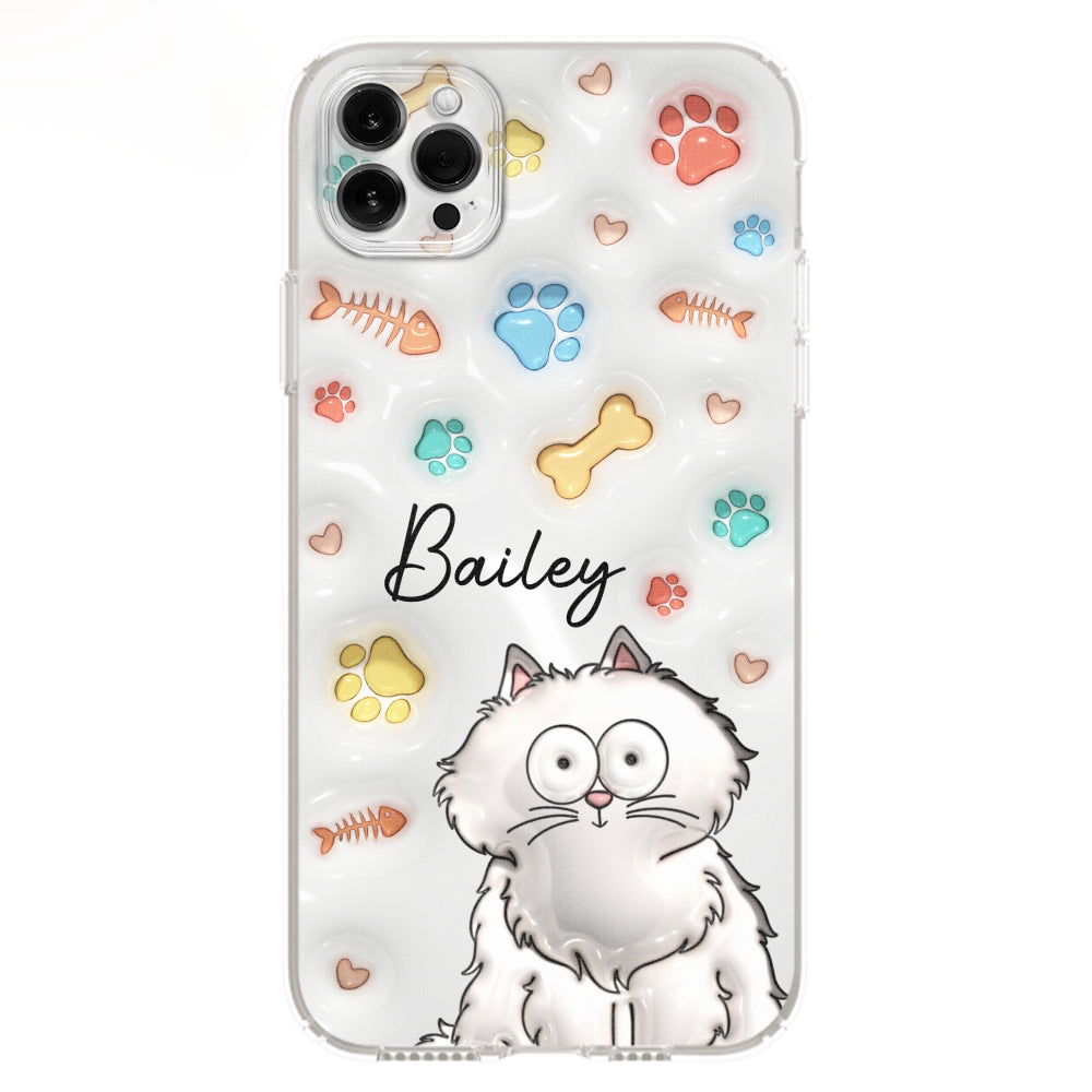 My Lovely Fur Babies Ver Pet - Personalized Custom 3D Inflated Effect Phone Case for All Smartphones