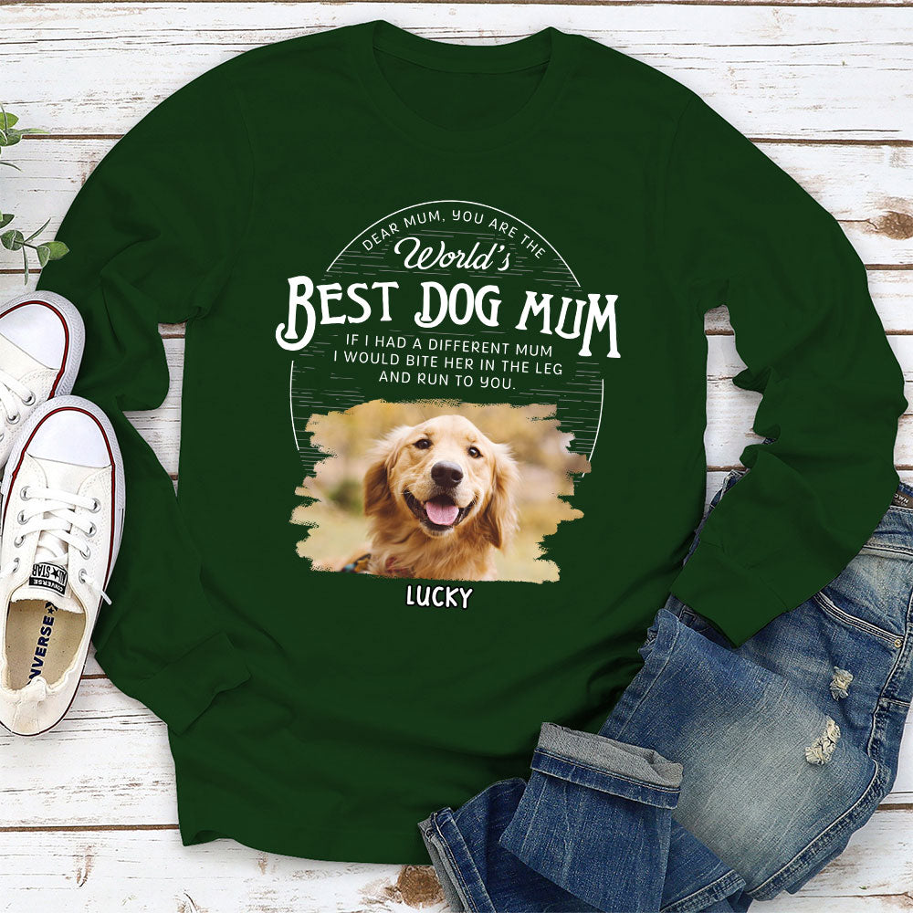 I Would - Personalized Custom Long Sleeve Unisex T-shirt for Pet Lovers