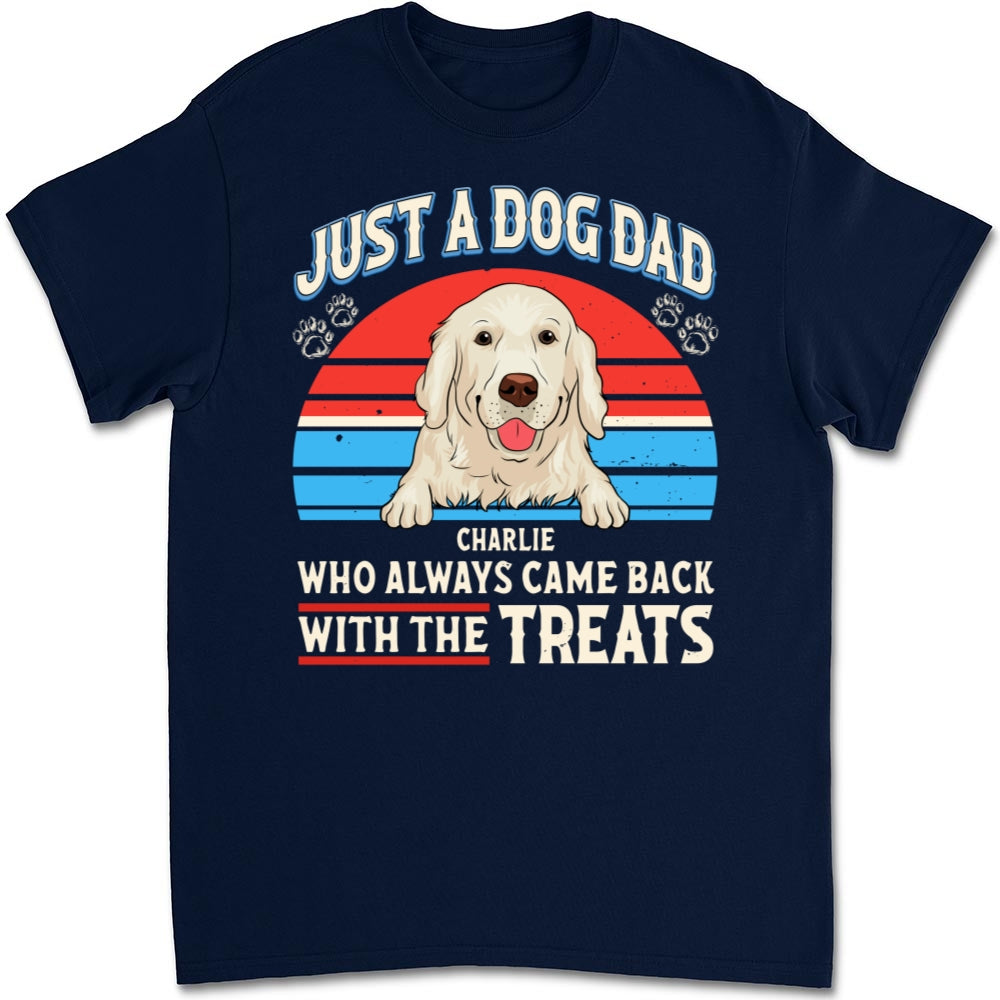 Who Always Came Back - Personalized Custom Unisex 5.3 oz T-shirt for Pet Lovers