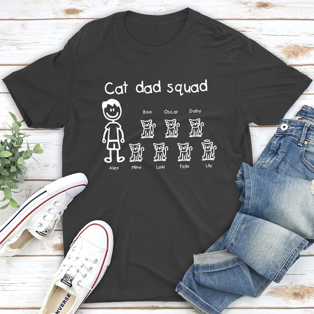 Living The Dream 2 - Personalized Custom Unisex 5.3 oz T-shirt for Pet Lovers
