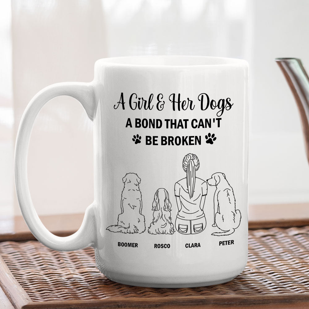 Our Bond - Personalized Custom 11oz/15oz Coffee Mug for a Vigor - Filled Day