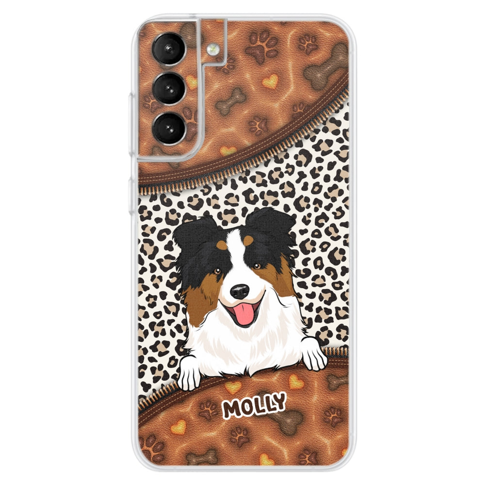 Our Dogs - Customizable 3D Inflated Effect Personalized Phone Case for Smartphones