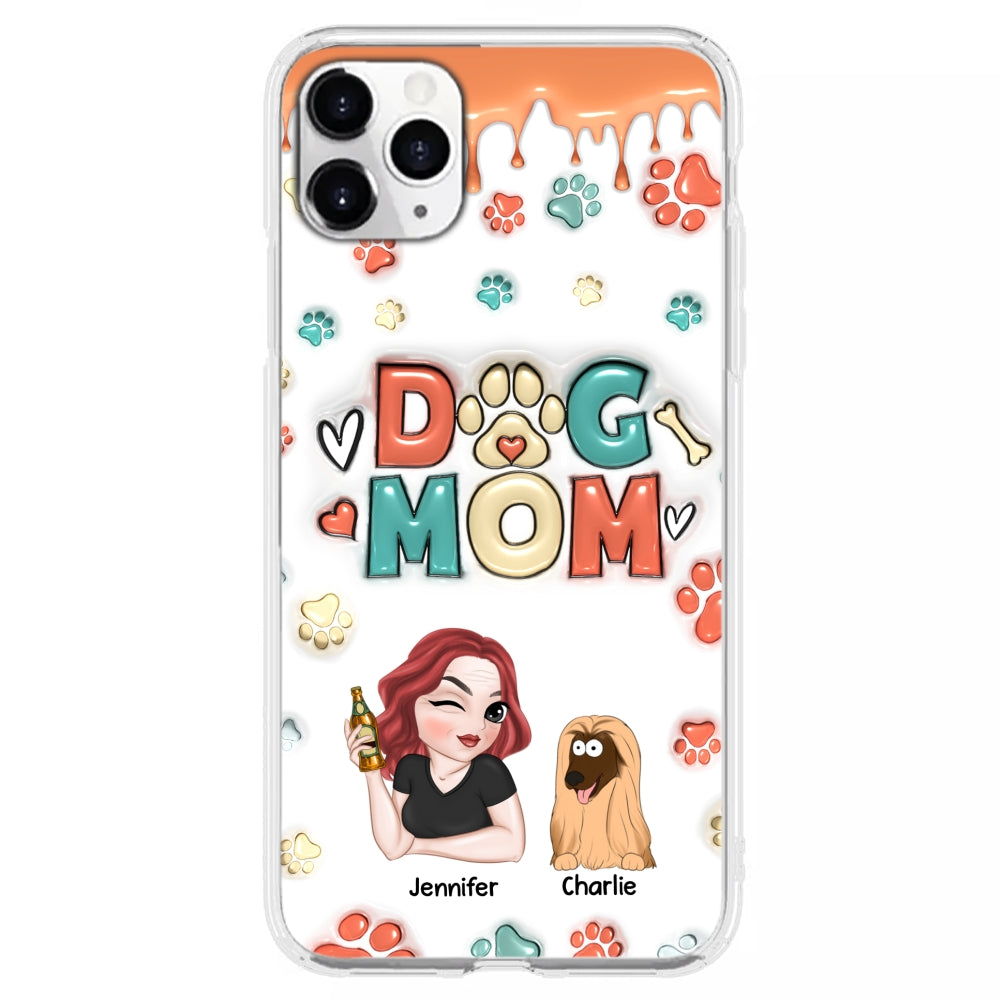 My Lovely Dog Ver 3 - Exclusive Personalized Custom 3D Inflated Effect TPU Phone Case for Smartphones