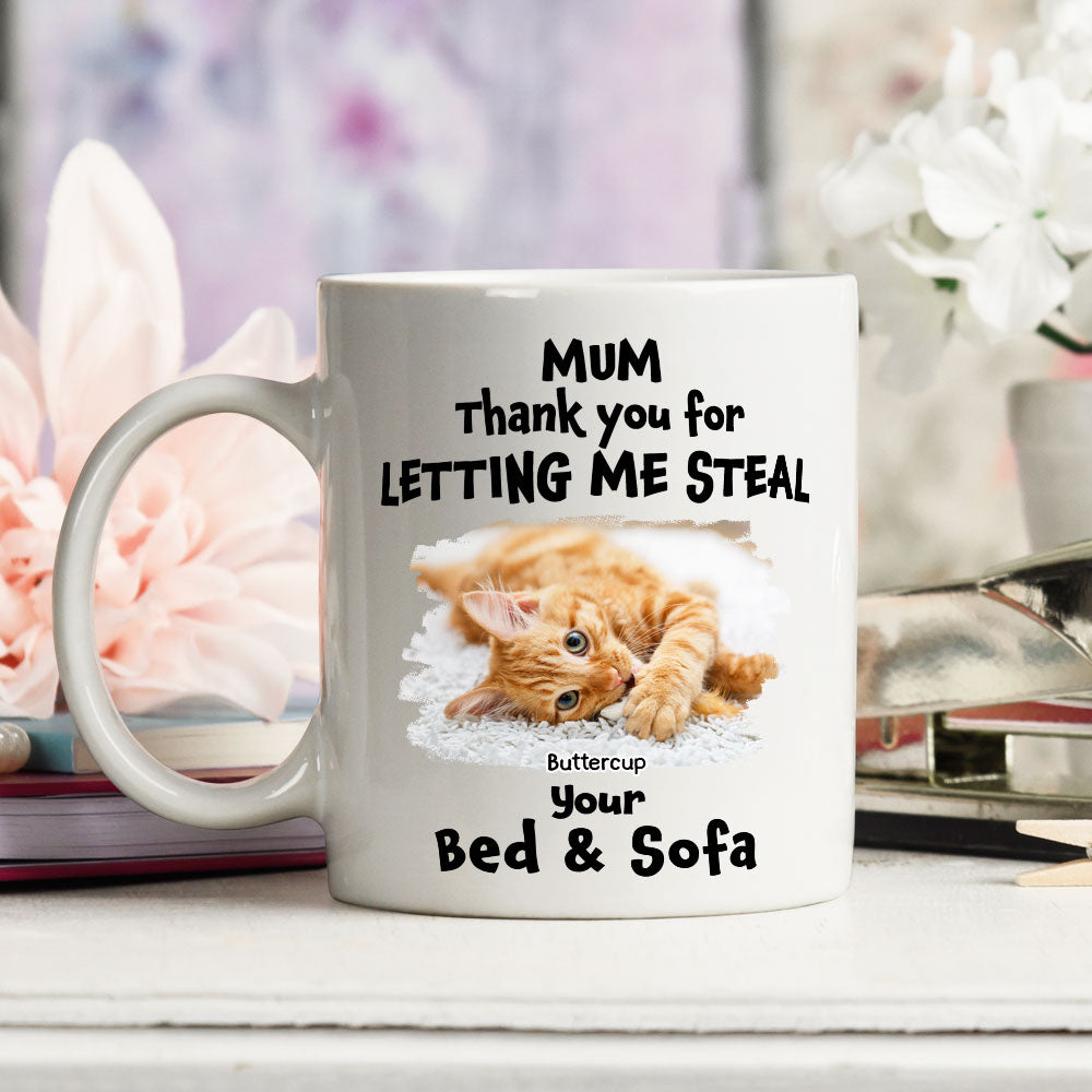 Let Me Steal - Exquisite Personalized Custom Coffee Mug for Pet Lovers
