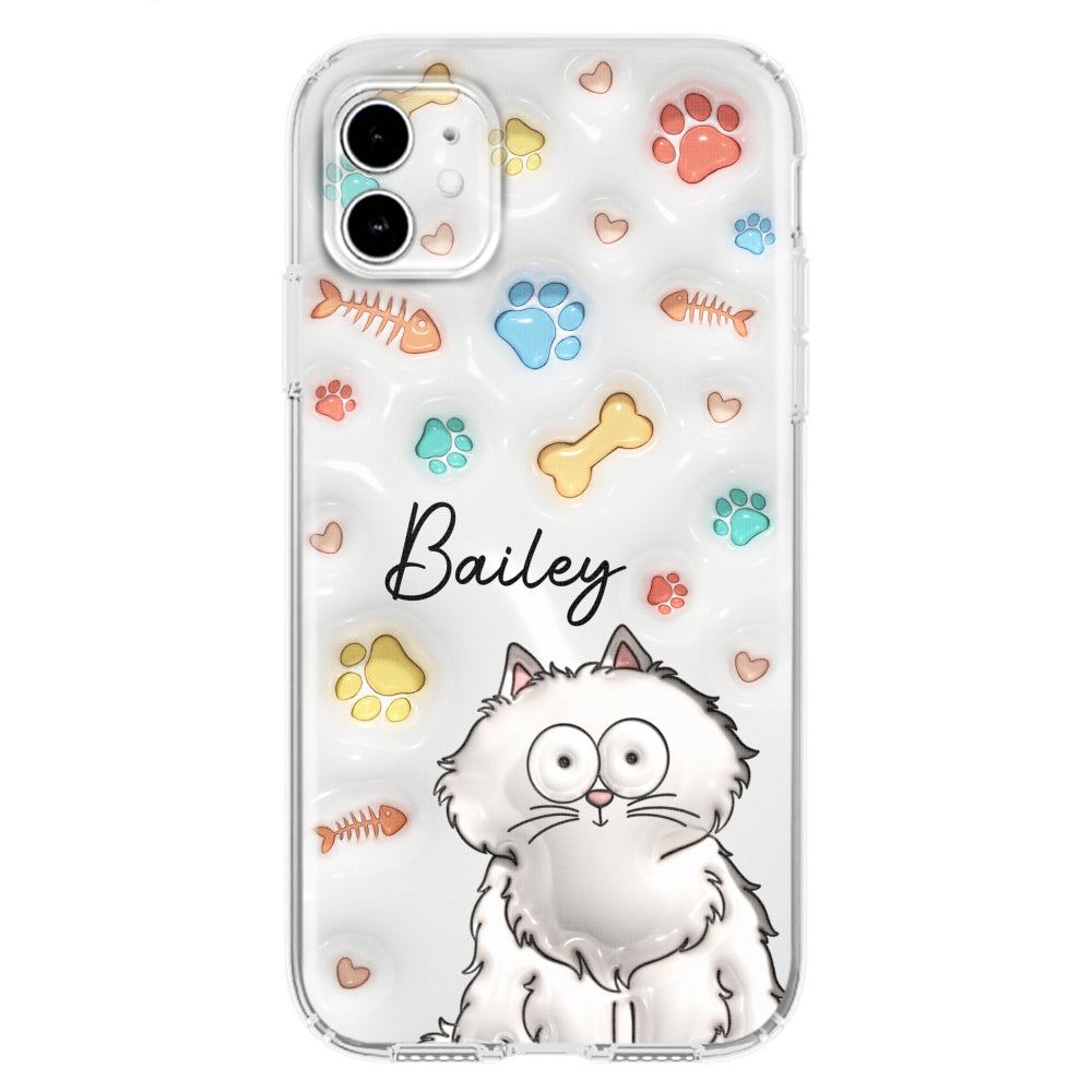 My Lovely Fur Babies Ver Pet - Personalized Custom 3D Inflated Effect Phone Case for All Smartphones