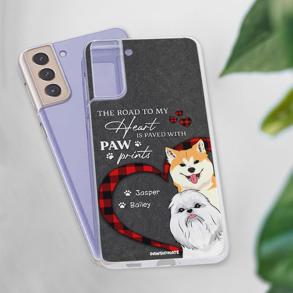 Road To Heart - Customizable Personalized Pet Lover Phone Case
