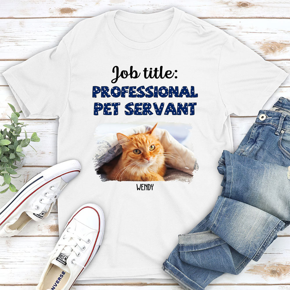 Exclusive Personalized Custom Unisex 5.3 oz Professional Pet Servant T-shirt