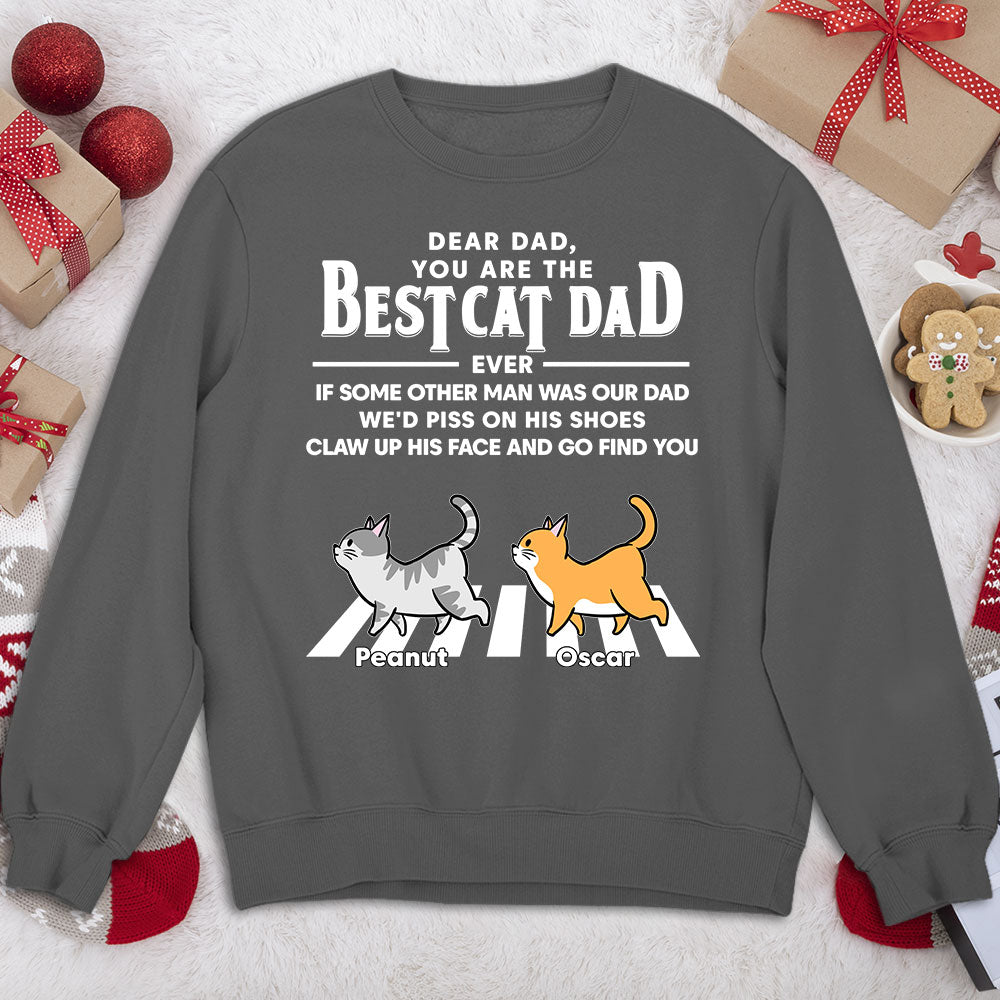 Cats Go Find You - Personalized Custom Unisex 8.0 oz Sweatshirt for Pet Lovers