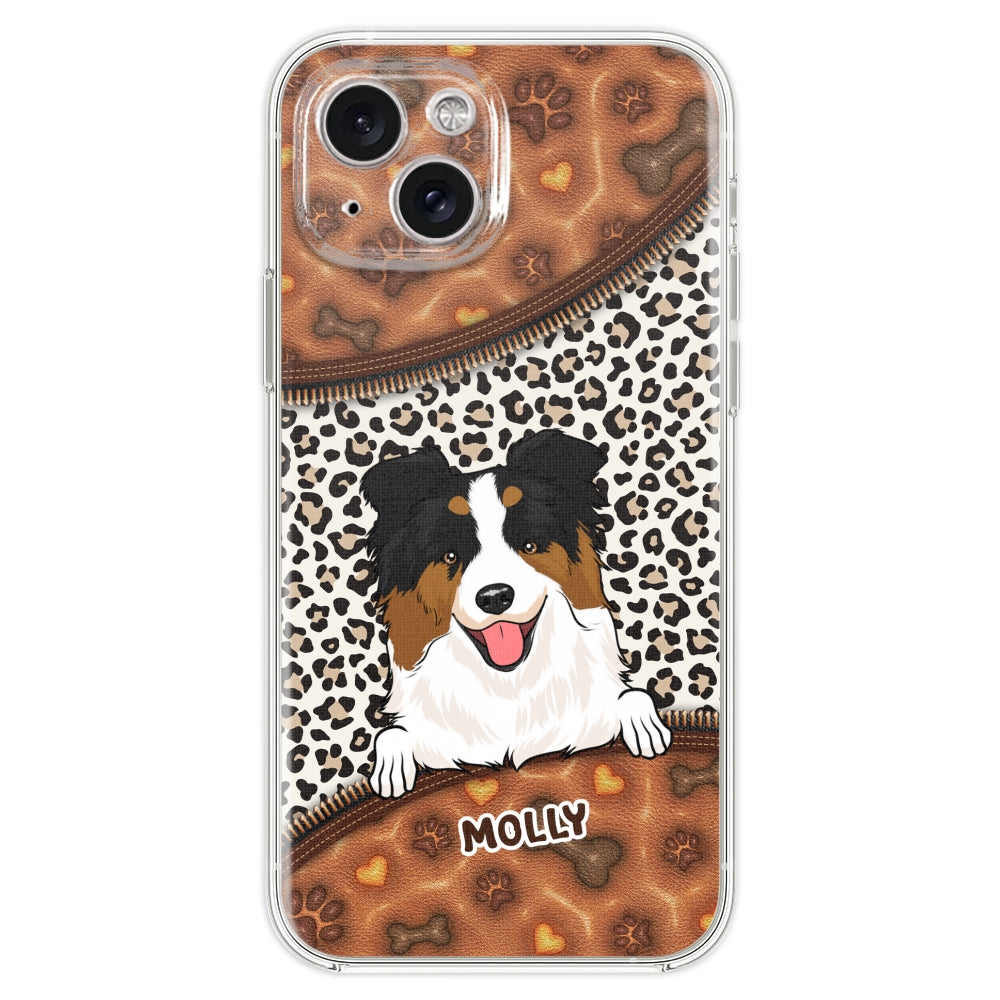 Our Dogs - Customizable 3D Inflated Effect Personalized Phone Case for Smartphones