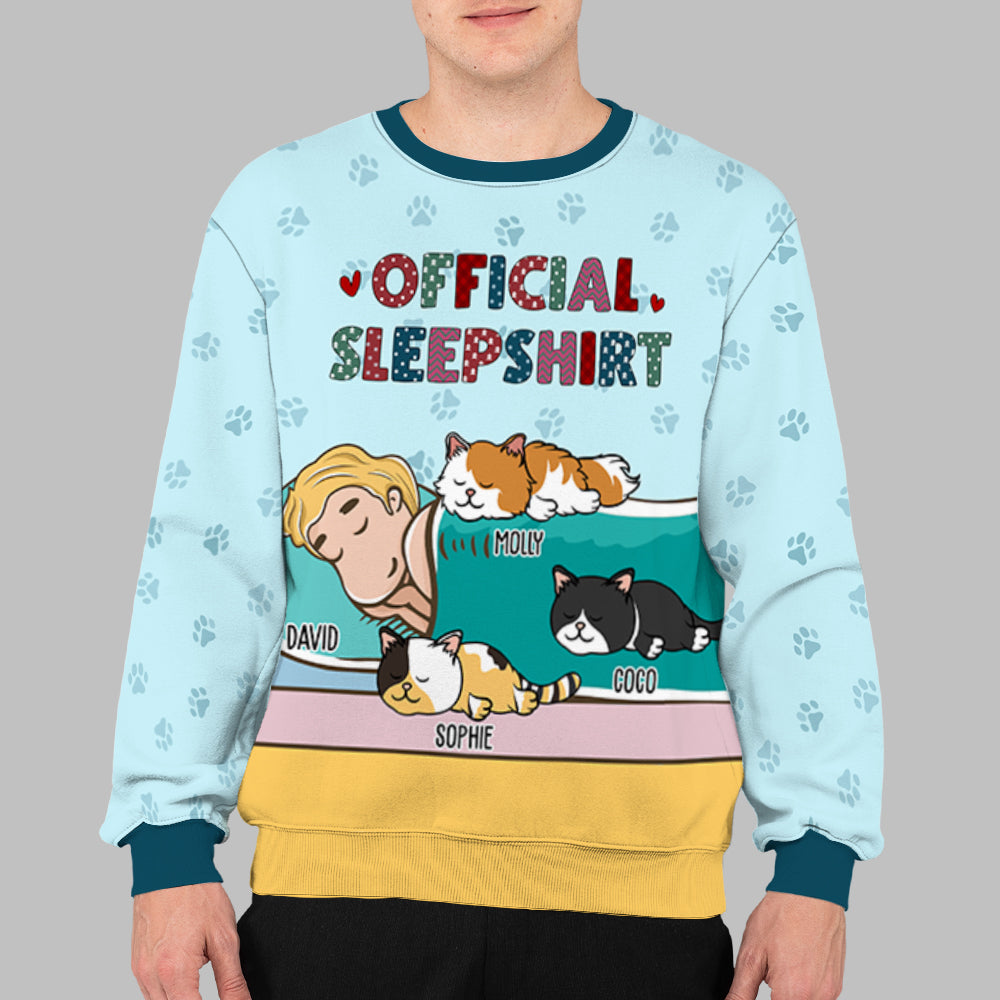 Personalized Custom All-Over-Print Pet Official Sleepshirt - Ideal Gift for Pet Lovers