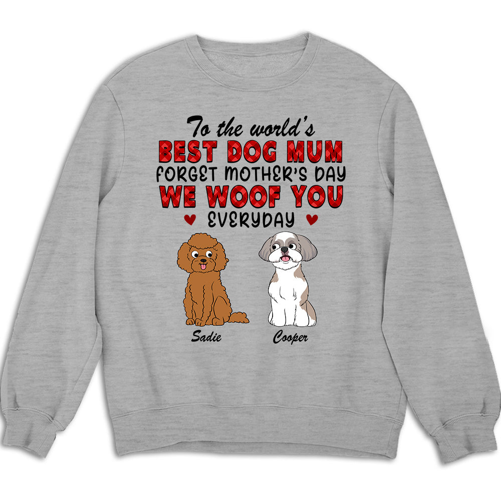 Forget That Day - Personalized Custom Unisex 8.0 oz Sweatshirt for Pet Lovers