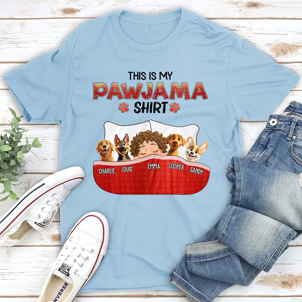 Pawjama Blink - Personalized Custom Unisex 5.3 oz T-Shirt for Pet Lovers