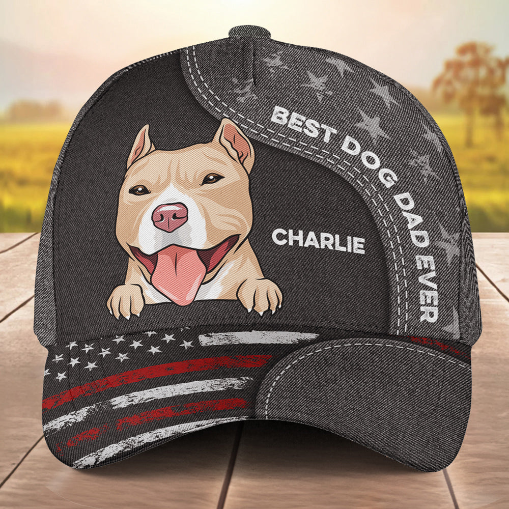Top - Quality Personalized Custom Cap for the Best Dog Dads and Moms