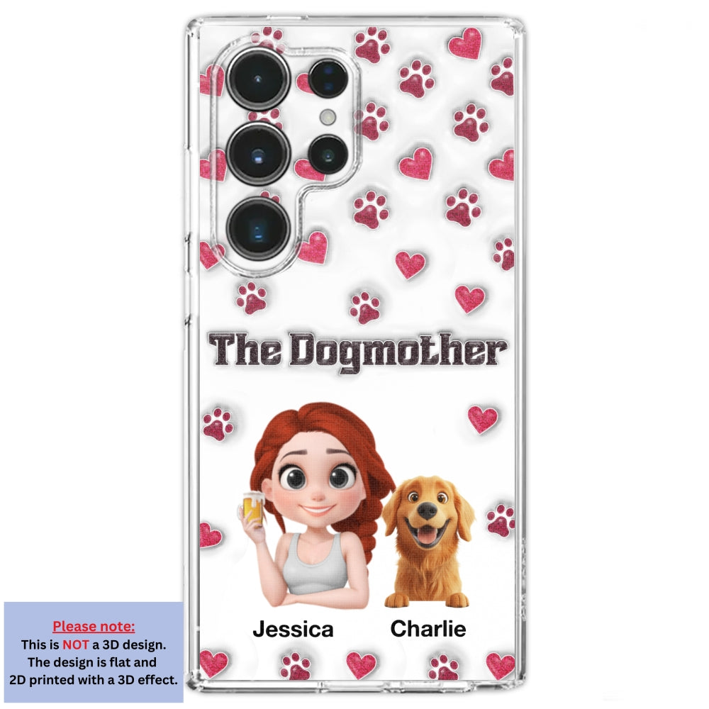 Slay Cartoon Dog Mother - Exclusive Personalized Custom 3D Inflated Effect Phone Case for Stylish Protection
