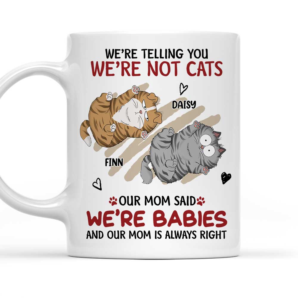 Im A Baby - Personalized Custom Ceramic Coffee Mug for Mom (11oz & 15oz Sizes)