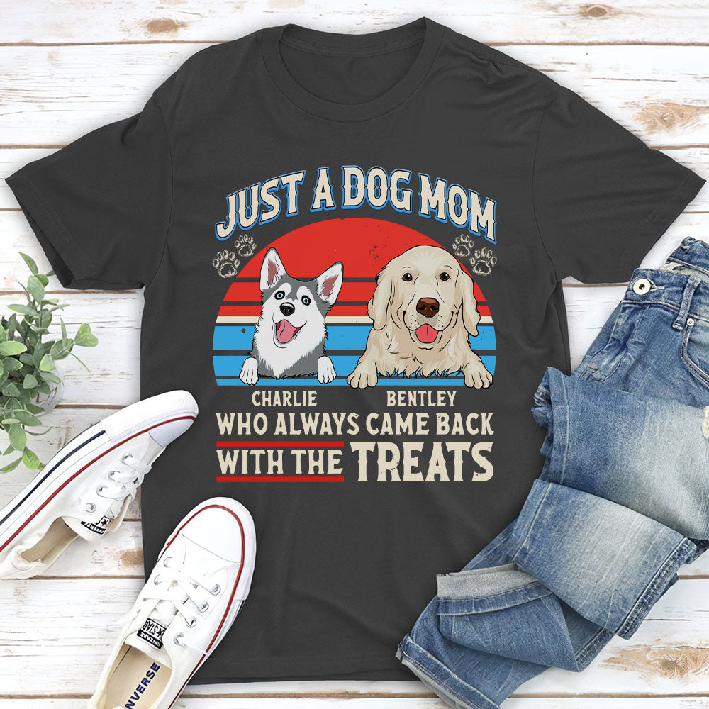 Who Always Came Back - Personalized Custom Unisex 5.3 oz T-shirt for Pet Lovers