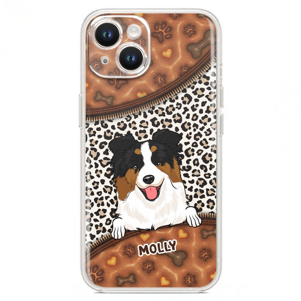 Our Dogs - Customizable 3D Inflated Effect Personalized Phone Case for Smartphones