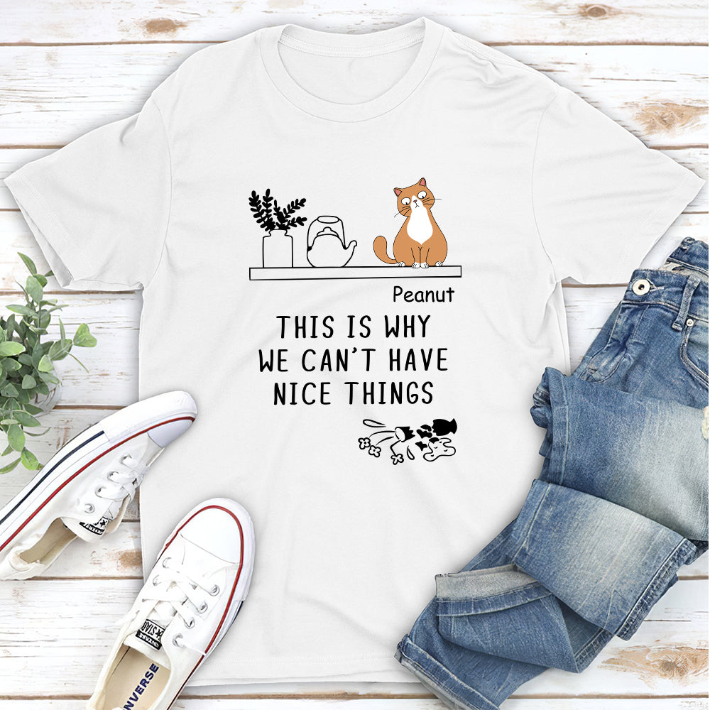 The Naughty Cats - Premium Personalized Custom Unisex 5.3 oz T-shirt