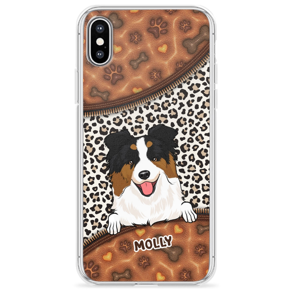 Our Dogs - Customizable 3D Inflated Effect Personalized Phone Case for Smartphones