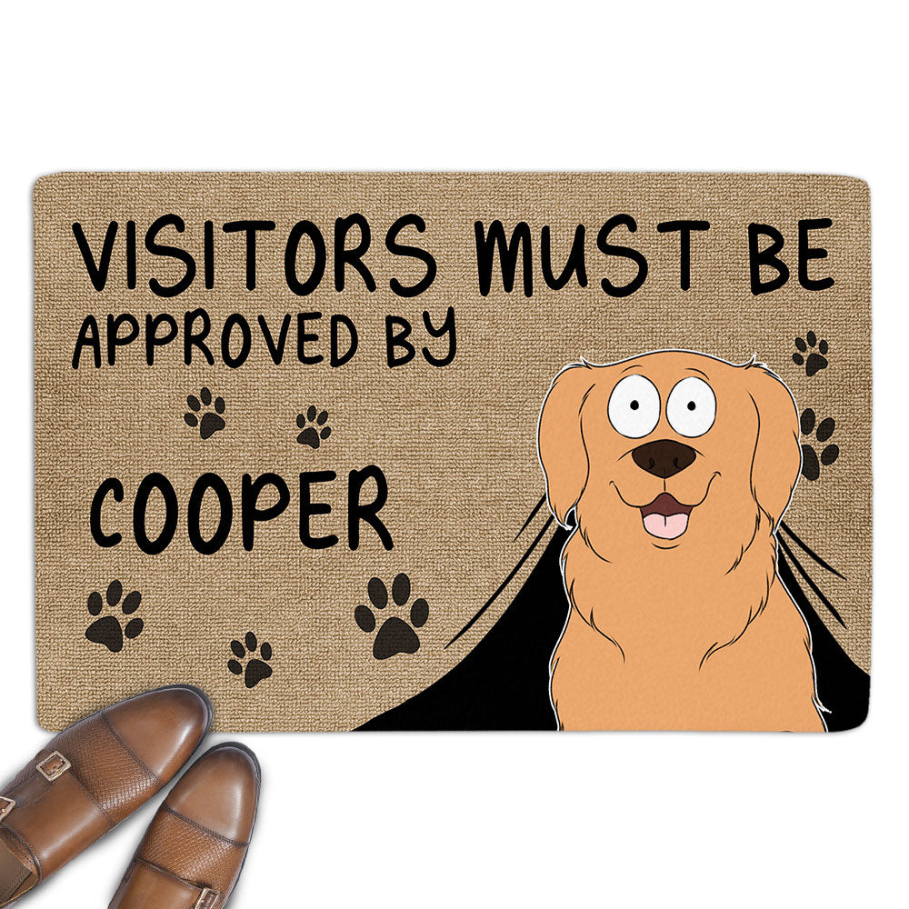 Pet-Approved Personalized Custom Doormat with Cat or Dog Picture